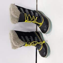 Kid's Multicolor Winter Boots Size 1