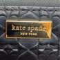Kate Spade Logo Embossed Penn Place Zip Around Wallet Black image number 7