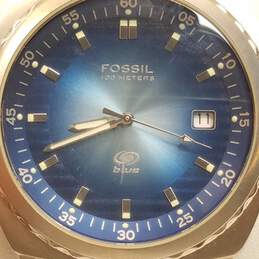 Fossil Blue AM3677 W/ Blue Dial & Date Window 100M Watch alternative image