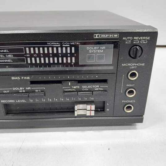 Vintage Teac Auto-Reverse Stereo Cassette Tape Deck Model R-400 image number 6