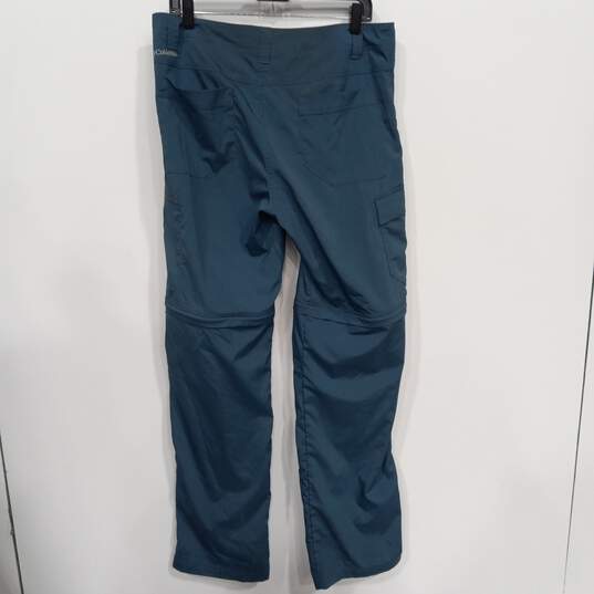 Columbia Blue Omni-Shade Sun Protection Zip Off Pants Men's Size 34W 34L image number 2