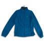 Womens Blue Benton Springs Long Sleeve Full-Zip Activewear Jacket Size L image number 1