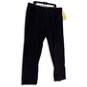NWT Mens Blue Corduroy Pockets Regular Fit Straight Leg Ankle Pants Size 42 image number 1