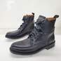 Allen Edmonds Black Leather Weatherproof Lace Up Boots Men's Size 10 image number 1