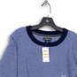 NWT Mens Navy Blue Long Sleeve Crew Neck Pullover Sweater Size 3X image number 3