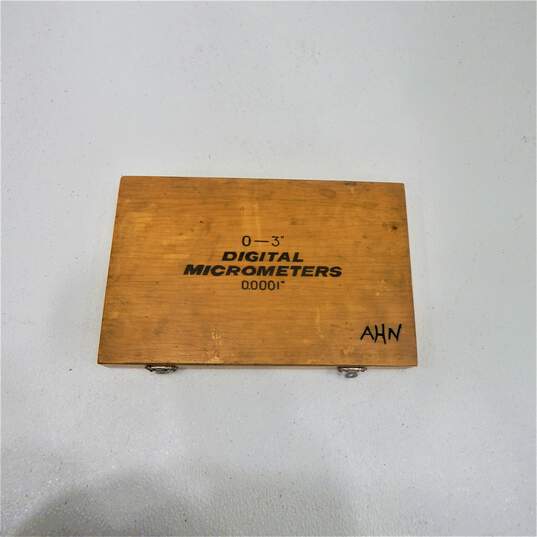 0-3in Digital Micrometers 0.0001in W/ Case image number 1
