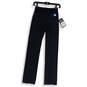 NWT Womens Go Walk Black High Waist Pull-On Activewear Pants Size XS image number 1