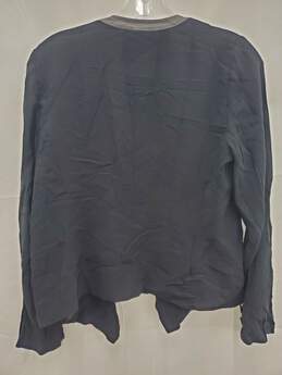 Eileen Fisher Thin Fabric Long Sleeve Black Size XS alternative image
