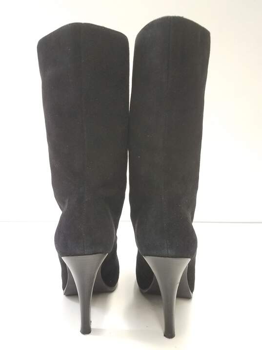 Ash Suede Pull On Boots Black 6.5 image number 4