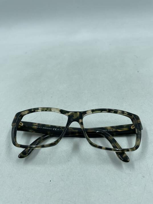 Gucci Tortoise Square Eyeglasses image number 1