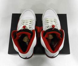 Jordan 5 Retro Fire Red Black Tongue Men's Shoe Size 10 alternative image