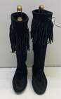 True Religion Black Moccasin Style Boot Women 10 image number 2