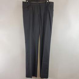 Dolce & Gabbana Women Grey Pinstripe Pants Sz44