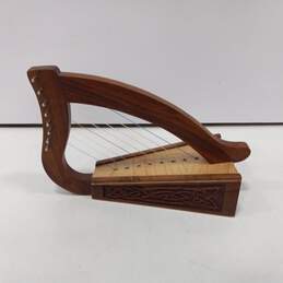 8-String Wooden Baby Celtic Harp alternative image