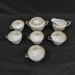 Bundle of 7 Assorted Noritake Fine China Tea Accessories
