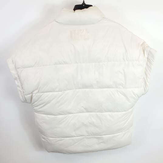 UGG Men Ivory/White Reversible Puffer Vest S image number 2