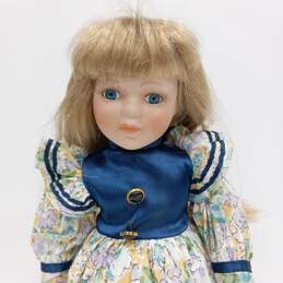 Collectible Porcelain Doll w/ Stand alternative image