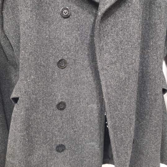 Women's L.E.I Double Breasted Wool Pea Coat Sz L image number 5