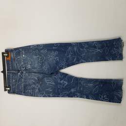 Citizens Of Humanity Women Blue Floral Jeans 25 alternative image