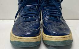 Nike 307722-441 Air Force 1 Sheed Blue Mid Sneakers Men's Size 10.5 alternative image