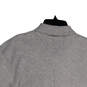 NWT Mens Gray Heather Spread Collar Short Sleeve Polo Shirt Size X-Large image number 4