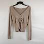 Society 212 Women Brown Long Sleeve L NWT image number 1