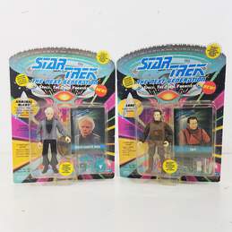 Playmates Star Trek Next Generation Action Figure Bundle Lot of 2 NIP