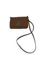 Brown Cross Body Purse with Gold image number 1