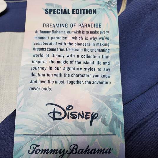 Tommy Bahama Disney Special Edition Micky Minnie Sunset Island Silk Shirt S NWT image number 4