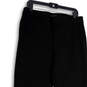 NWT Womens Black Flat Front Stretch Sloan Fit Flared Leg Dress Pants Sz 12 image number 3