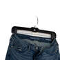 Womens Blue Medium Wash Stretch Pockets Regular Fit Skinny Jeans Size 4 image number 3