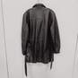 Wilson Leather Bomber Style Brown Leather Jacket Size Medium image number 2