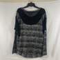 Women's Grey Marled We The Free Open-Knit Top, Sz. XS image number 2