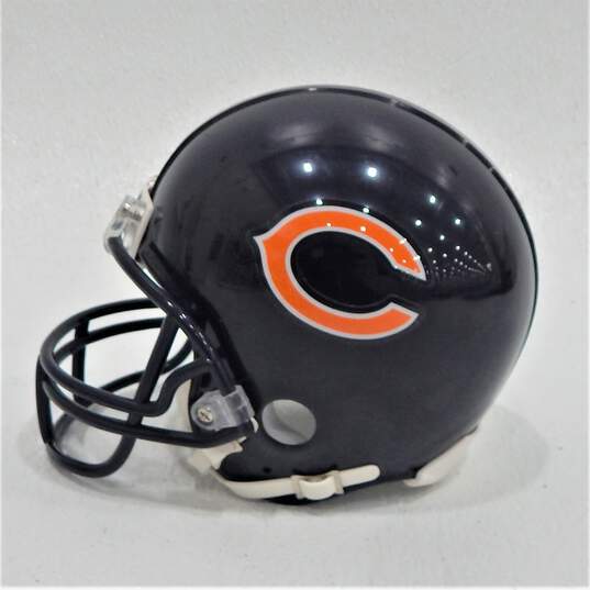 Mitch Trubisky Autographed Mini-Helmet Chicago Bears image number 3