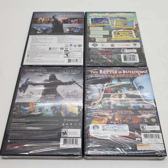 Lot of 4 Sealed WB Games For PC image number 3