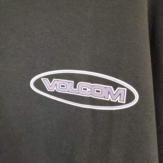 Volcom Men Black Crewneck Sweater SZ XL NWT image number 2