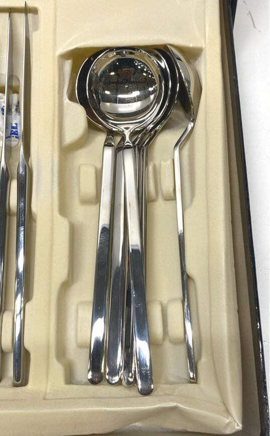 MICHSAF 18/ 10 Stainless Steel Israel Flatware 24 Pc Cutlery Set image number 6