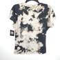 Affliction Women Black Tie Dye T Shirt S NWT image number 2