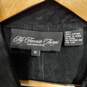 Colleen Lopez My Favorite Things Black Suede Leather Coat Size Medium image number 4