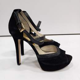 Women's Black Michael Kors High Heels Size 7