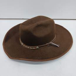 Unbranded Brown Western Style Cowboy Hat