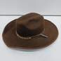 Unbranded Brown Western Style Cowboy Hat image number 1
