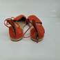 Eileen Fisher Orange Sandals Size 8 image number 3