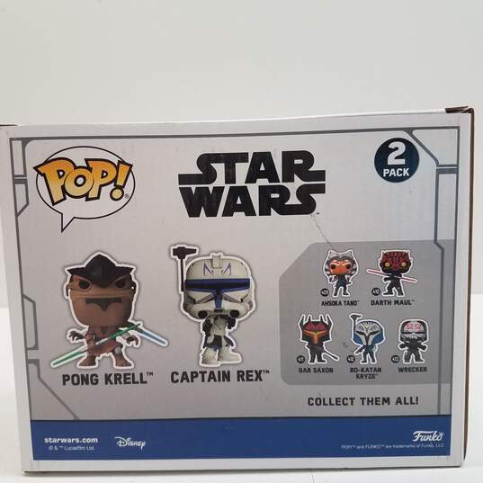 Funko Pop! Vinyl: Star Wars - Pong Krell vs. Captain Rex 2-Pack - GameStop Exclusive image number 2