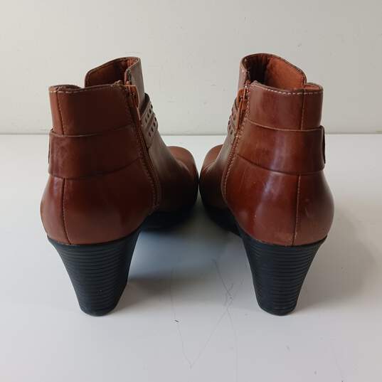 Dependiente Distribuir ácido Buy the Clarks Bendables High Heeled Ankle Boots Women's Size 7.5M |  GoodwillFinds