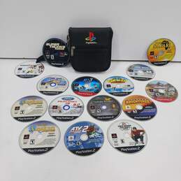 Bundle of PlayStation 2 Games In PlayStation CD Case alternative image
