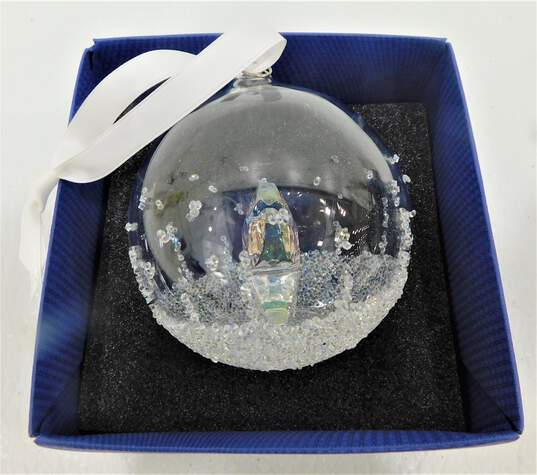 Swarovski Crystal Christmas Ball 2015 3, Ornament with Angel - 5135821 image number 3