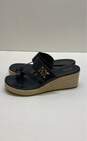 Michael Kors Wedge Sandal Size 10 Black image number 2