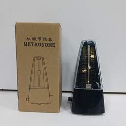Cantus Black Solo Mechanical Metronome IOB