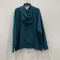 NWT Womens Teal Green Long Raglan Sleeve Rival Fleece Pullover Hoodie Size 2X image number 2